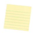 Pads In Canary Yellow, Cabinet Pack, Note Ruled, 4" X 4", 90 Sheets/pad, 12 Pads/pack