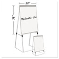 Silver Easy Clean Dry Erase Quad-pod Presentation Easel, 45" To 79", Silver Silver Easy Clean Dry Erase Quad-pod Presentation Easel, 45" To 79", Silver