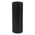Linear Low Density Recycled Can Liners, 16 Gal, 0.85 Mil, 24" X 33", Black, 500/carton