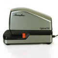 Optima 70 Electric Stapler, 70-sheet Capacity, Black/silver