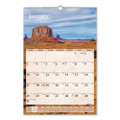 Scenic Monthly Wall Calendar, Scenic Landscape Photography, 15.5 X 22.75, White/multicolor Sheets, 12-month (jan-dec): 2022 Scenic Monthly Wall Calendar, Scenic Landscape Photography, 15.5 X 22.75, White/multicolor Sheets, 12-month (jan-dec): 2022