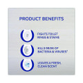 Disinfectant Toilet Bowl Cleaner With Bleach, 24 Oz, 9/carton