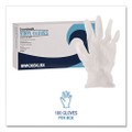 General Purpose Vinyl Gloves, Powder/latex-free, 2 3/5 Mil, Xlarge, Clear, 100/box, 10 Boxes/carton