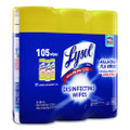 Disinfecting Wipes, 7 X 7.25, Lemon And Lime Blossom, 35 Wipes/canister, 3 Canisters/pack, 4 Packs/carton