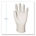 Powder-free Synthetic Vinyl Gloves, Medium, Cream, 4 Mil, 1000/carton