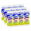 Disinfecting Wipes, 7 X 7.25, Lemon And Lime Blossom, 35 Wipes/canister, 12 Canisters/carton