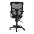 Alera Elusion Series Mesh Mid-back Multifunction Chair, Supports Up To 275 Lb, 17.7" To 21.4" Seat Height, Black