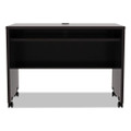 Alera Valencia Series Mobile Workstation Desk, 41.38" X 23.63" X 30", Espresso Alera Valencia Series Mobile Workstation Desk, 41.38" X 23.63" X 30", Espresso