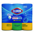 Disinfecting Wipes, 7 X 8, Fresh Scent/citrus Blend, 35/canister, 3/pack, 5 Packs/carton