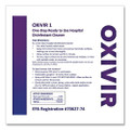 Oxivir Tb Disinfectant Wipes Refill, 11 X 12, Unscented, White, 160 Wipes/refill Pouch, 4 Refill Pouches/carton