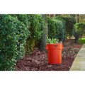 Brute Round Containers, 32 Gal, Orange