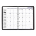 Dayminder Monthly Planner, Academic Year, Ruled Blocks, 12 X 8, Black Cover, 14-month (july To Aug): 2022 To 2023