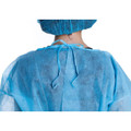 AAMI Level 1 Isolation Gown, Lightweight Multi-Ply, Blue