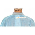 AAMI Level 1 Isolation Gown, Lightweight Multi-Ply, Blue