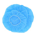 Bouffant Cap, Elastic Closure, Blue or White