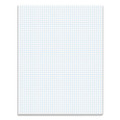 Quadrille Pads, Quadrille Rule (5 Sq/in), 50 White 8.5 X 11 Sheets