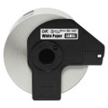 Dk1247 Label Tape, 4.07" X 6.4", Black On White, 180/roll