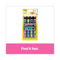 Arrow 1/2" Page Flags, Assorted Primary/brights, 252/pack