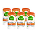 Botanical Disinfecting Wipes, 7 X 8, Lemongrass Citrus, 70 Count, 6/carton