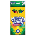 Ultra-clean Washable Markers, Fine Bullet Tip, Assorted Colors, 8/pack Ultra-clean Washable Markers, Fine Bullet Tip, Assorted Colors, 8/pack