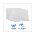Linear Low Density Industrial Can Liners, 60 Gal, 0.7 Mil, 38 X 58, White, 100/carton