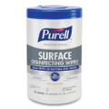 Professional Surface Disinfecting Wipes, 7 X 8, Fresh Citrus, 110/canister, 6 Canisters/carton