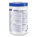 Foodservice Surface Sanitizing Wipes, 10 X 7, Fragrance-free, 110/canister, 6 Canisters/carton