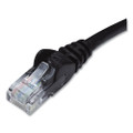 Cat6 Utp Computer Patch Cable, Rj45 Connectors, 10 Ft, Black Cat6 Utp Computer Patch Cable, Rj45 Connectors, 10 Ft, Black