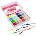 Washable Fineline Markers Classpack, Fine Bullet Tip, Eight Assorted Colors, 200/set