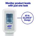 Cs8 Hand Sanitizer Dispenser, 1,200 Ml, 5.79 X 3.93 X 15.64, White