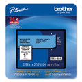 Tze Laminated Removable Label Tapes, 0.94" X 26.2 Ft, Black On Blue Tze Laminated Removable Label Tapes, 0.94" X 26.2 Ft, Black On Blue