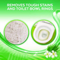 Clean And Fresh Toilet Bowl Cleaner Cling Gel, Forest Rain Scent, 24 Oz, 2/pack
