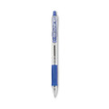 Easytouch Ballpoint Pen, Retractable, Medium 1 Mm, Blue Ink, Clear Barrel, Dozen