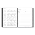 Enterprise Weekly Appointment Planner, Enterprise Formatting, 11 X 8.5, Black Cover, 12-month (jan To Dec): 2022