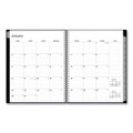 Enterprise Weekly Appointment Planner, Enterprise Formatting, 11 X 8.5, Black Cover, 12-month (jan To Dec): 2022