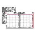 Analeis Monthly Planner, Analeis Floral Artwork, 10 X 8, White/black Cover, 12-month (jan To Dec): 2022 Analeis Monthly Planner, Analeis Floral Artwork, 10 X 8, White/black Cover, 12-month (jan To Dec): 2022