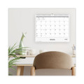 Enterprise Wall Calendar, Enterprise Geometric Artwork, 15 X 12, White/gray Sheets, 12-month (jan To Dec): 2022