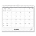 Enterprise Wall Calendar, Enterprise Geometric Artwork, 15 X 12, White/gray Sheets, 12-month (jan To Dec): 2022
