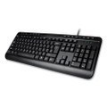 Akb132ub 118-key Mm Desktop Usb Keyboard, Black