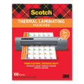 Laminating Pouches, 3 Mil, 9" X 11.5", Gloss Clear, 100/pack Laminating Pouches, 3 Mil, 9" X 11.5", Gloss Clear, 100/pack