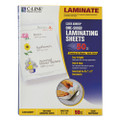 Cleer Adheer Self-adhesive Laminating Film, 2 Mil, 9" X 12", Gloss Clear, 50/box Cleer Adheer Self-adhesive Laminating Film, 2 Mil, 9" X 12", Gloss Clear, 50/box