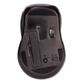 Mid-size Wireless Optical Mouse With Micro Usb, 2.4 Ghz Frequency/32 Ft Wireless Range, Right Hand Use, Black