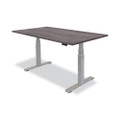 Levado Laminate Table Top, 60" X 30" X , Gray Ash