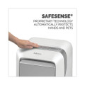 Powershred Lx210 Micro-cut Shredder, 16 Manual Sheet Capacity, White