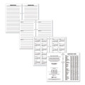 Large Desk Calendar Refill, 4.5 X 8, White Sheets, 2022