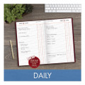 Standard Diary Daily Journal, 2022 Edition, Wide/legal Rule, Red Cover, 12 X 7.75, 210 Sheets