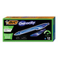 Gel-ocity Quick Dry Gel Pen, Retractable, Medium 0.7 Mm, Blue Ink, Blue Barrel, Dozen Gel-ocity Quick Dry Gel Pen, Retractable, Medium 0.7 Mm, Blue Ink, Blue Barrel, Dozen