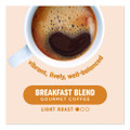 Breakfast Blend Coffee K-Cups, 24/Box