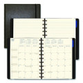 Soft Touch 17-month Planner, 10.88 X 8.5, Black Cover, 17-month (aug To Dec): 2021 To 2022
