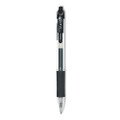 Sarasa Dry Gel X20 Gel Pen, Retractable, Fine 0.5 Mm, Black Ink, Smoke Barrel, 12/pack